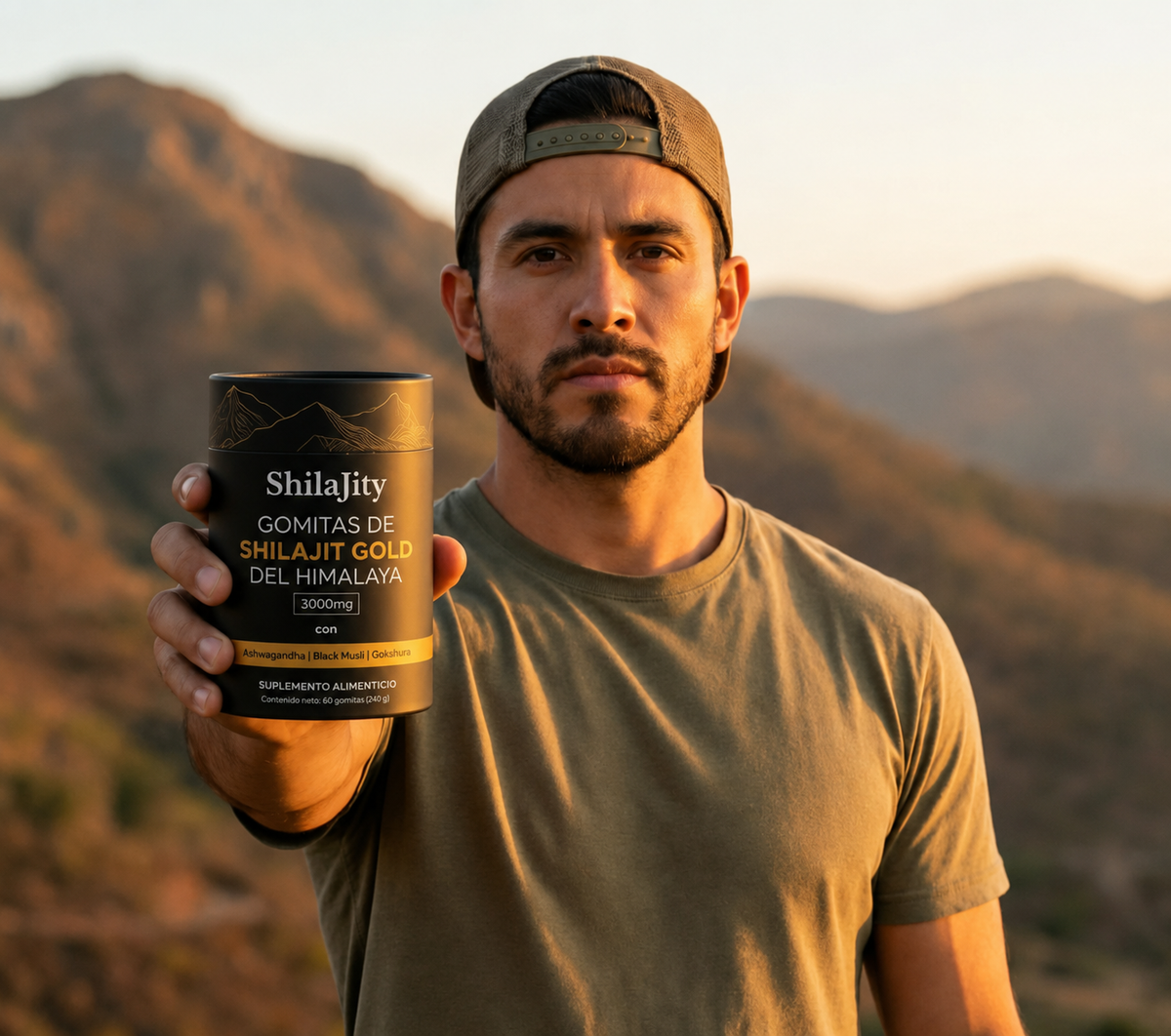 Shilajity Gomitas de Shilajit Gold Del Himalaya Con Ashwagandha, Black Musli y Gokshura